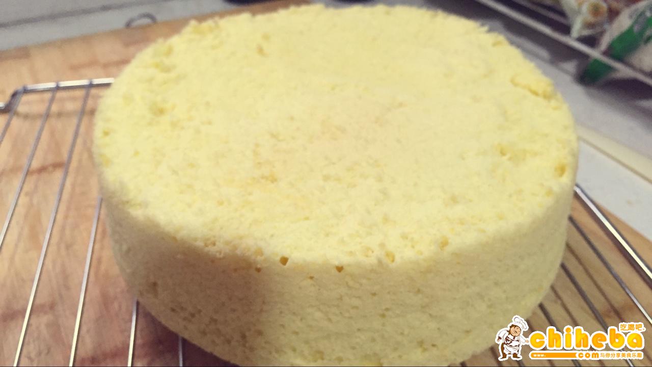 零失败戚风蒸蛋糕（8寸）可做蛋糕胚（另附红丝绒蒸蛋糕做法）的做法 步骤10